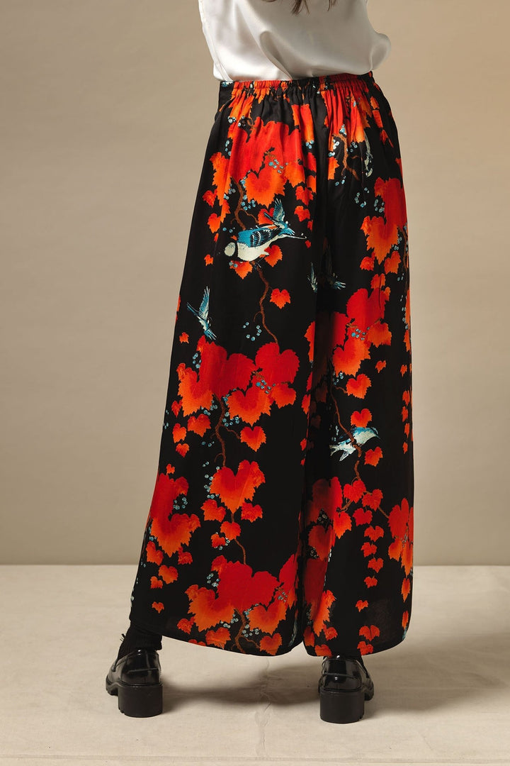 Acer Black Palazzo Pant - One Hundred Stars