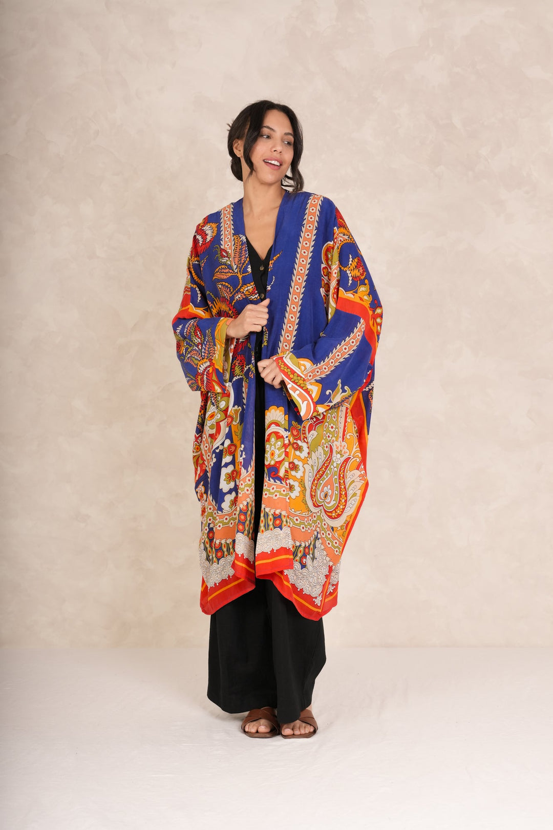 Carnival Cobalt Grande Kimono