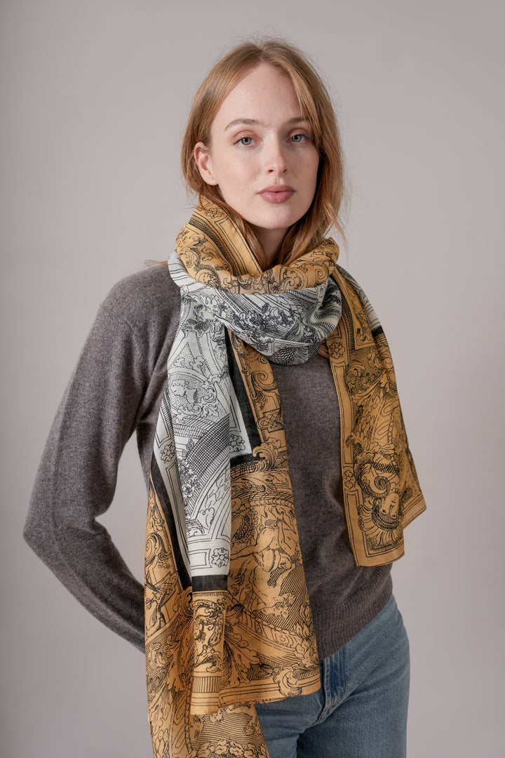 Cherub Gold Scarf