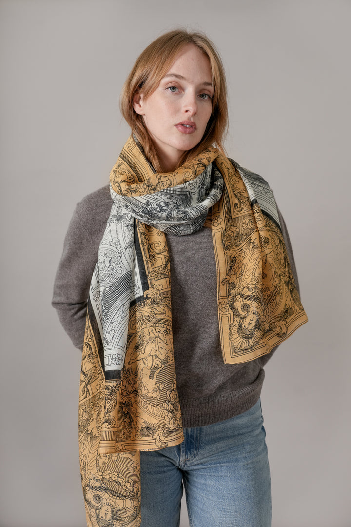 Cherub Gold Scarf