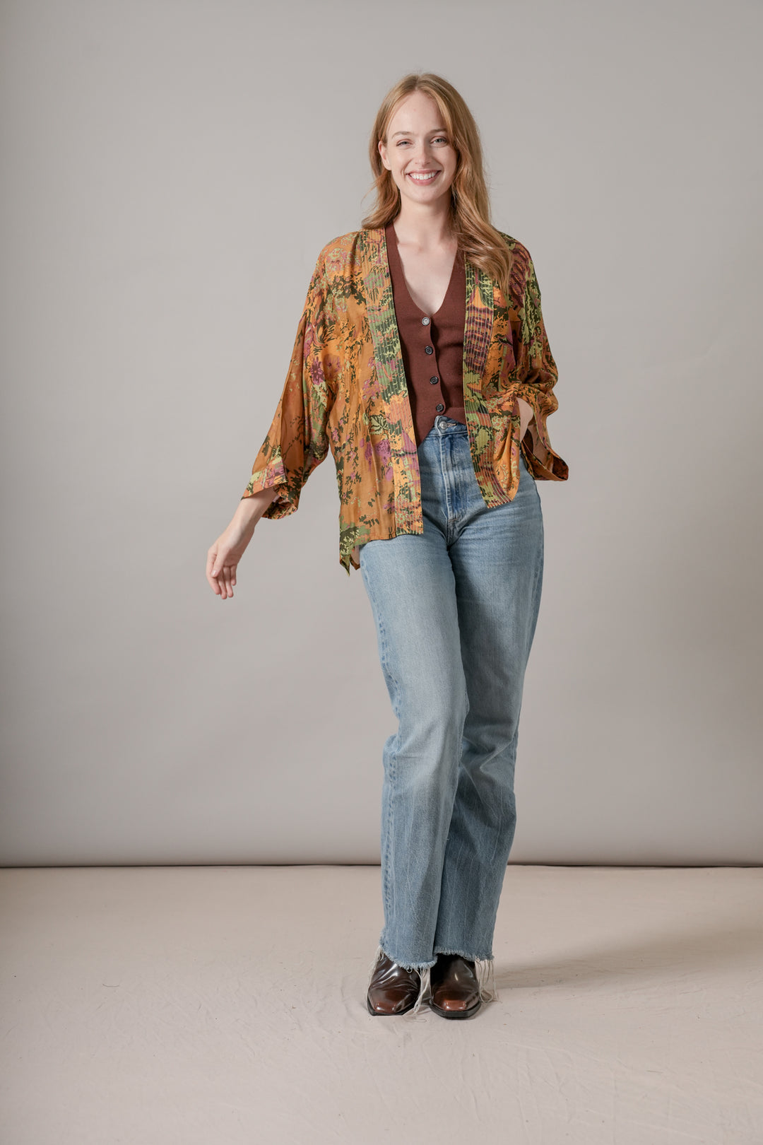 China Tree Cigar Kimono