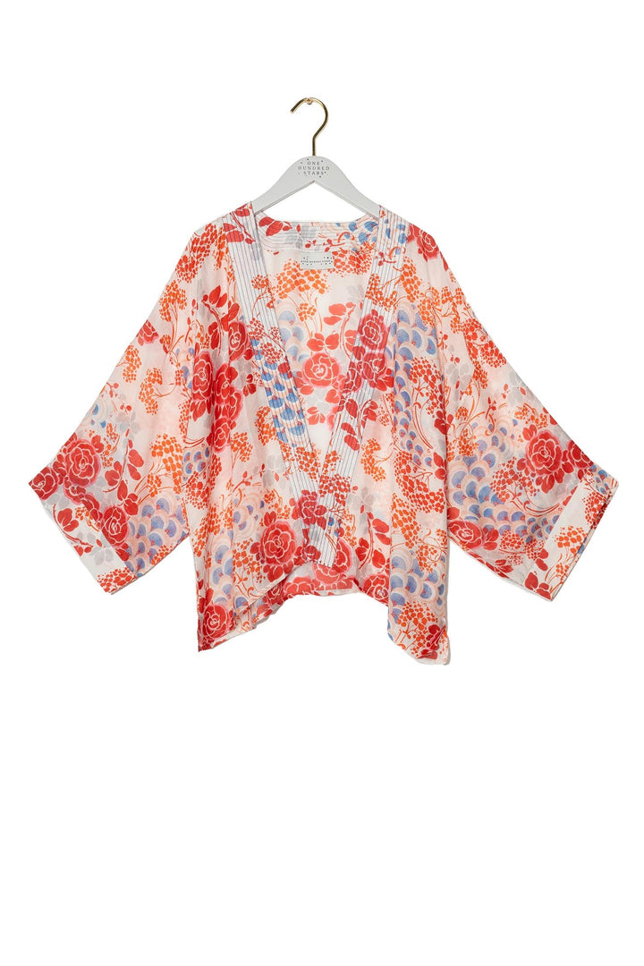 Confetti Scarlet Kimono