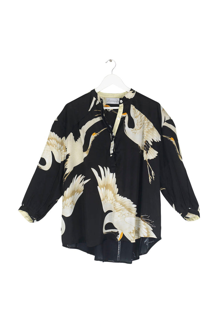 Stork Black Darcy Shirt