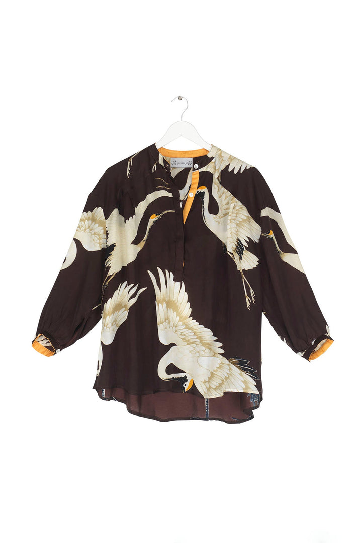 Stork Burgundy Darcy Shirt