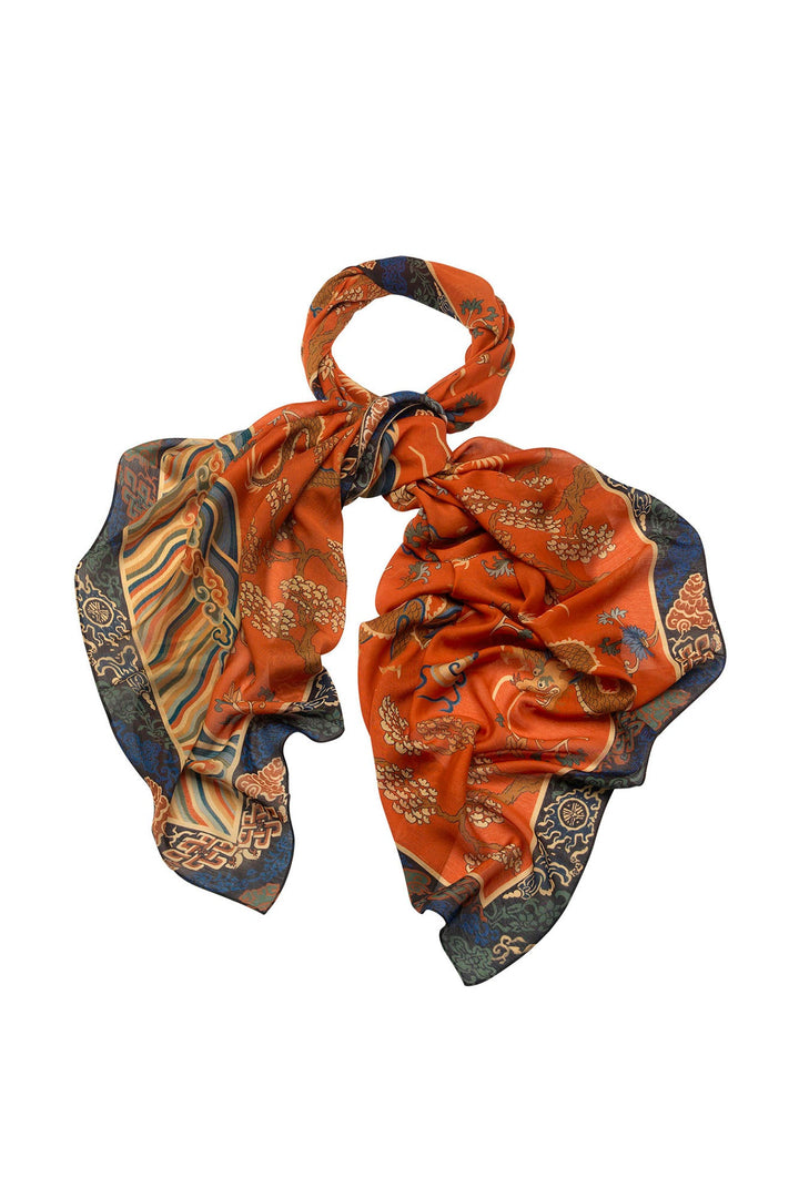 Dragon Rust Scarf