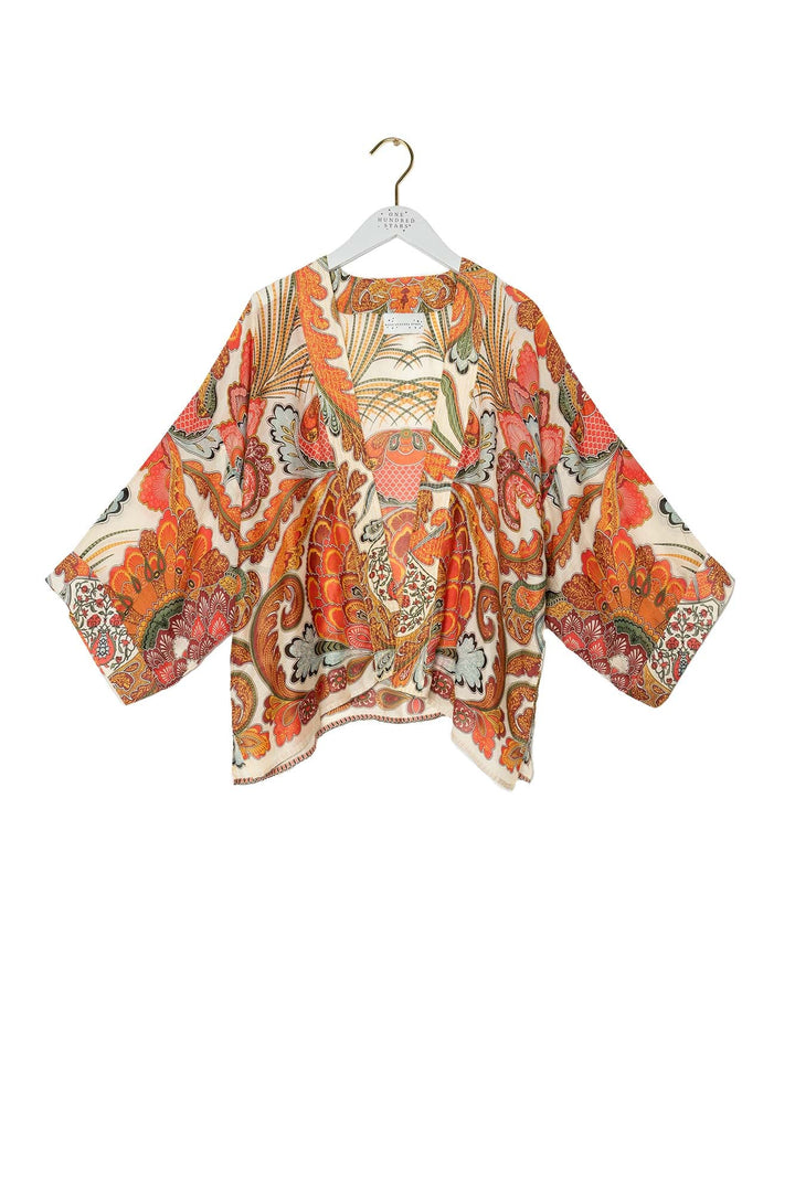 Fiesta Orange Kimono