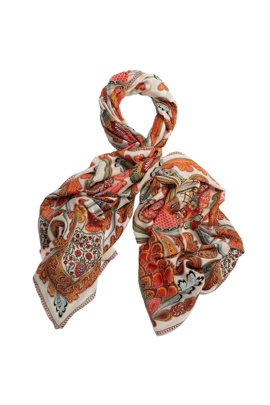 Fiesta Orange Scarf