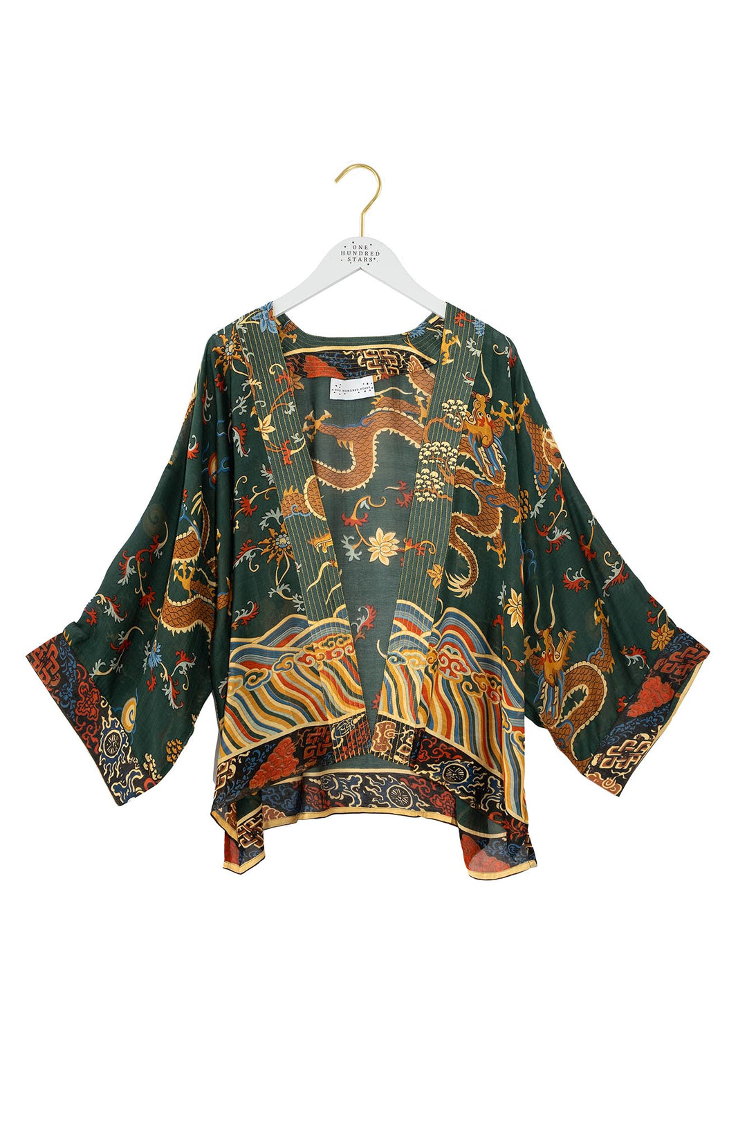 Dragon Green Kimono