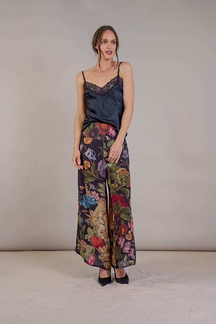 Primula Black Crepe Palazzo Pants