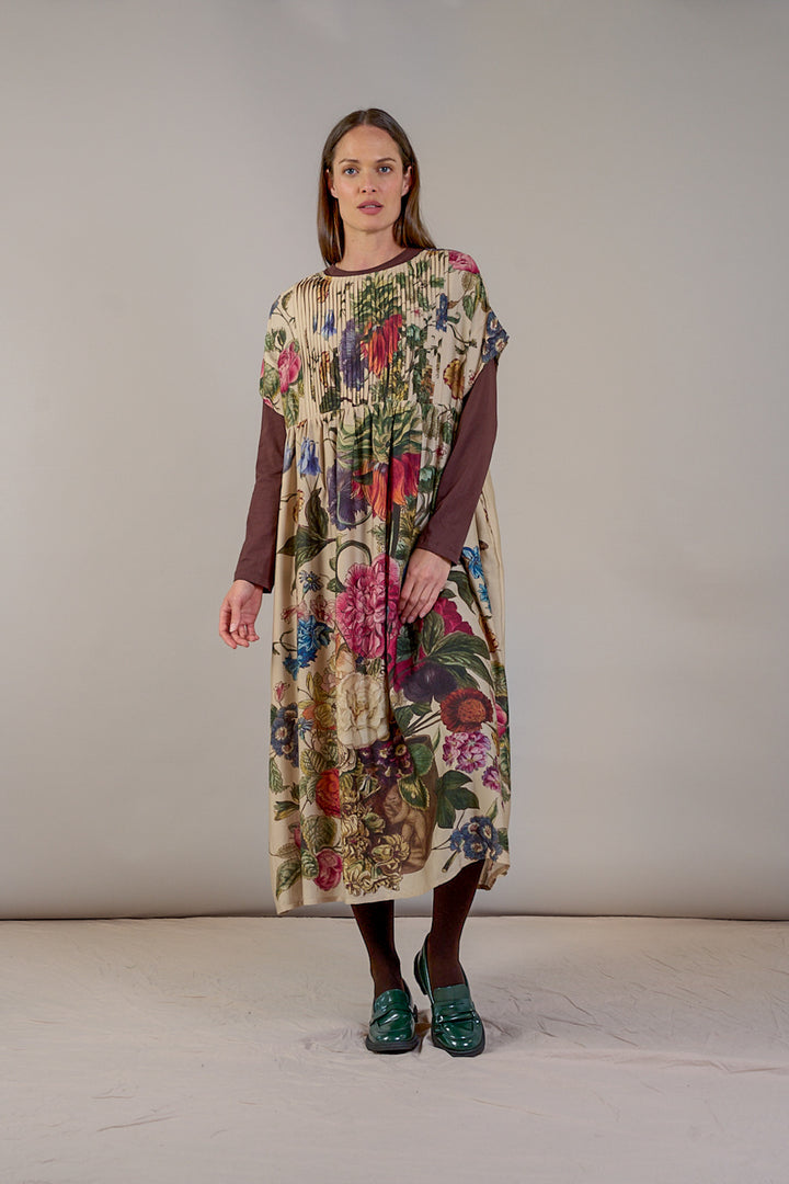 Primula Stone Pleat Dress