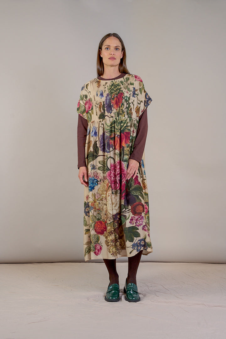 Primula Stone Pleat Dress