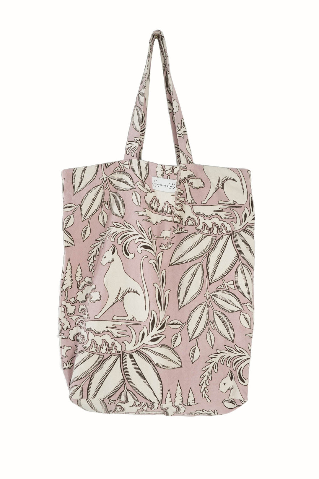 Sphinx Pink Canvas Bag