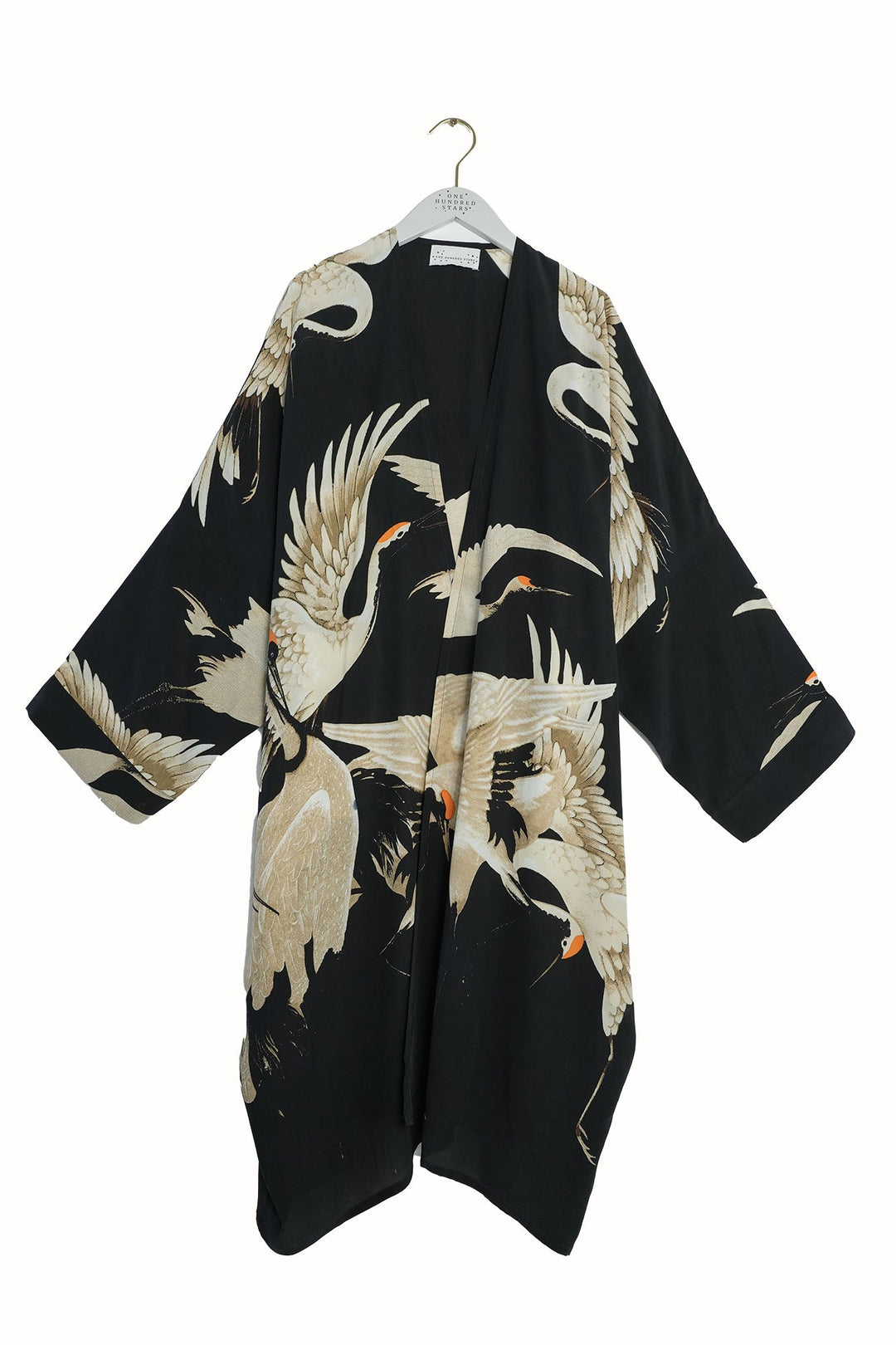 Stork Black Grande Kimono