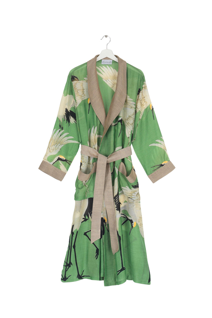 Stork Pea Green Gown