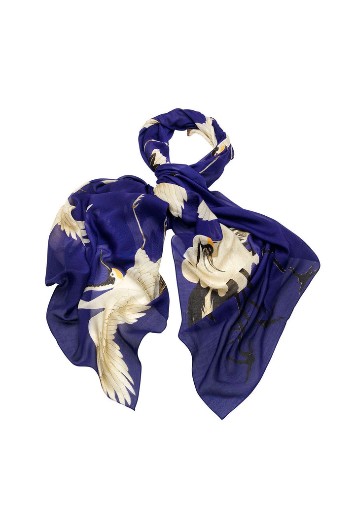 Stork Royal Blue Scarf