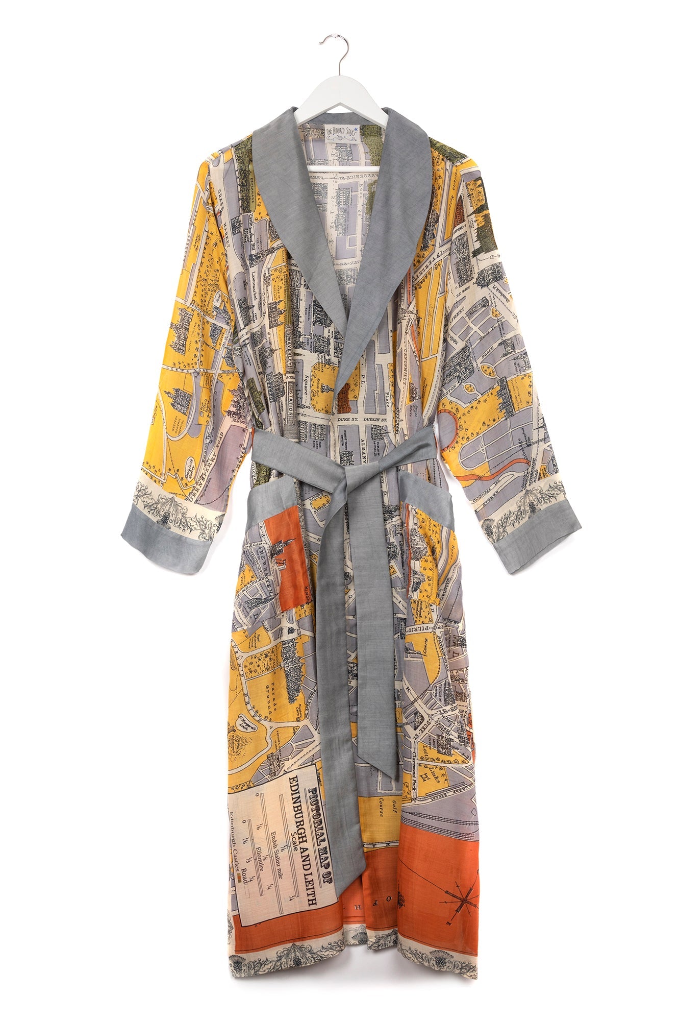 One hundred stars dressing gown sale best sale